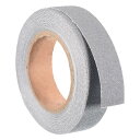 PATIKIL 10m x 30mm 滑り止めテープ 牽引テープ 粘着テープ 防水つや消し 屋外屋内用 階段用 グレー