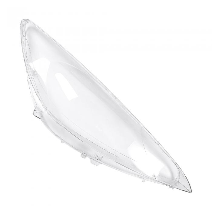 HEROFFIX プジョーに対応408 2009-2012用ヘッドライトレンズカバー ヘッドライトレンズ クリアレンズカバー クリアPC 1個 フロントライトカー