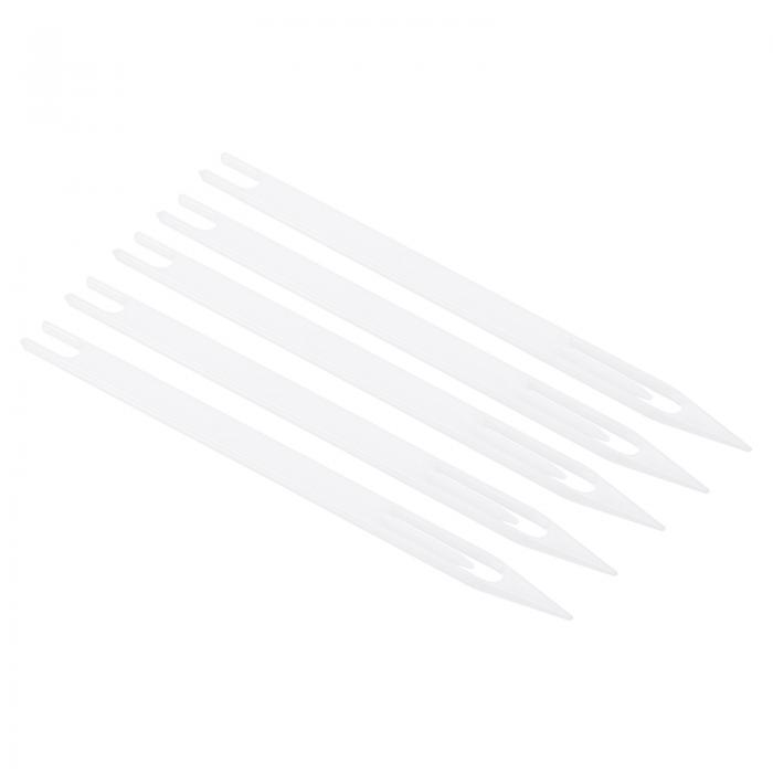 PATIKIL ニードルシャトル 漁網修理ニードル シャトルボビン 1# 117 x 8 x 2.8mm 5本入り プラスチック..
