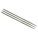 PATIKIL 5.5 mm チェーンソーファイル 1セット 3個 ベアリング 鋼 ラウンド チェーンソーチェーン ファイルシャープナー ガーデン木工用 ブラッ...