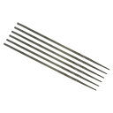 PATIKIL 5.5 mm チェーンソーファイル 2セット 6個 ベアリング 鋼 ラウンド チェーンソーチェーン ファイルシャープナー ガーデン木工用 ブラッ...