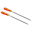 PATIKIL 4.8 mm チェーンソーファイル 2 個 スチールチェーンソーチェーン シャープナーチェーンソーアクセサリー プラスチックハンドル付き 園芸 ...