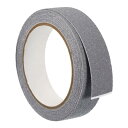 PATIKIL 5m x 25mm アンチスリップ グリップテープ 滑り止め 牽引テープ 防水 階段 屋外 屋内用 グレー
