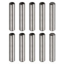 M5 内ネジノックピン 8x40mm 面取りフラット 炭素鋼 円筒ピン ベッド 本棚 金具 工業用ピン 10個入り