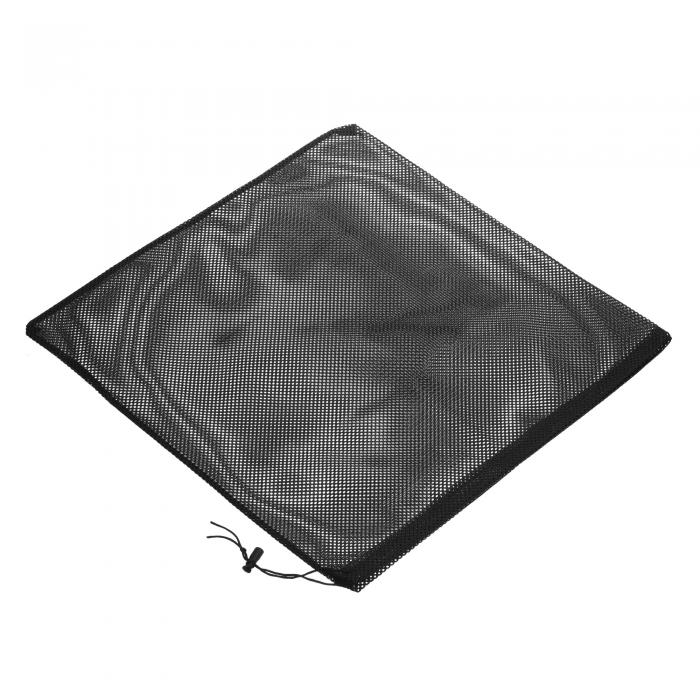 PATIKIL 450 x 450 mm ポンプバリアバッグ 池ポンプメディアフィルターバッグ 引き紐付き ほとんどのポ..