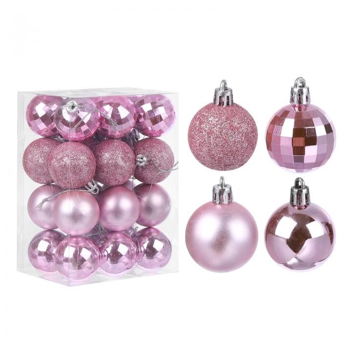 クリスマスボール飾り 飛散防止装飾品 ハンギングボール クリスマスツリー 結婚式 パーティーの装飾用 ..