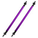 X AUTOHAUX 調整可能なスプリッターサポートロッド フロントリアバンパー リップスプリッター ストラットロッドタイサポートバー ほとんどの車両に適合 パ...