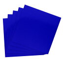 PATIKIL 12" x 12" メタリックミラーボードシート 30枚パック ブルーカードストックホイルボード反射シート 250gsm スクラップブックポスター DIYクラフト招待カード用