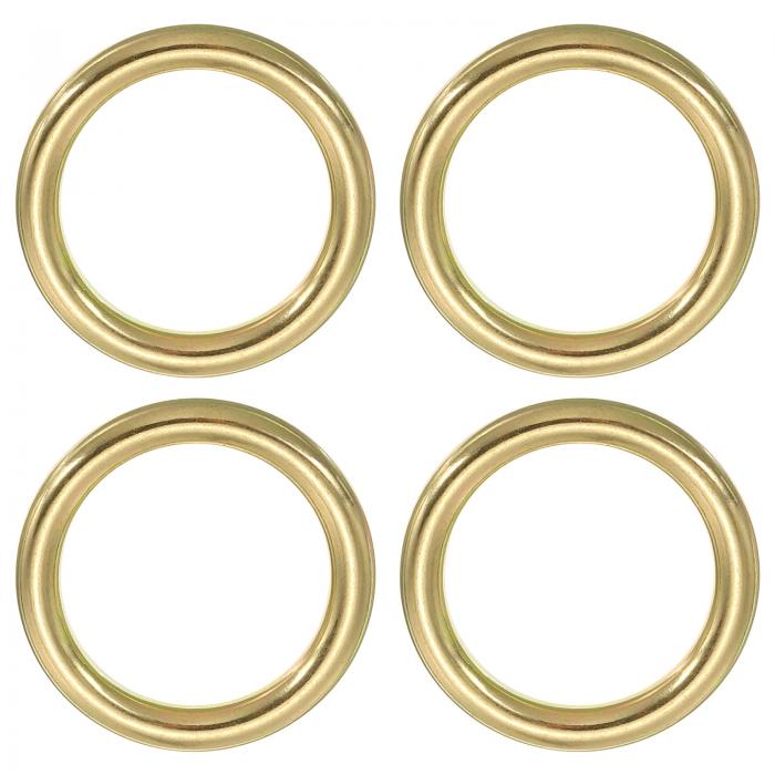 PATIKIL 真鍮製のOリング 4個入り 内径1