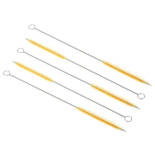 PATIKIL 25 x 1 cm ストロー洗浄ブラシ ボトル洗浄ブラシ チューブブラシ 5本入り ナイロン パイプクリーナーブラシ イェロー PATIKIL 25 x 1 cm ストロー洗浄ブラシ ボトル洗浄ブラシ チューブブラシ 5本入り ナイロン パイプクリーナーブラシ イェロー