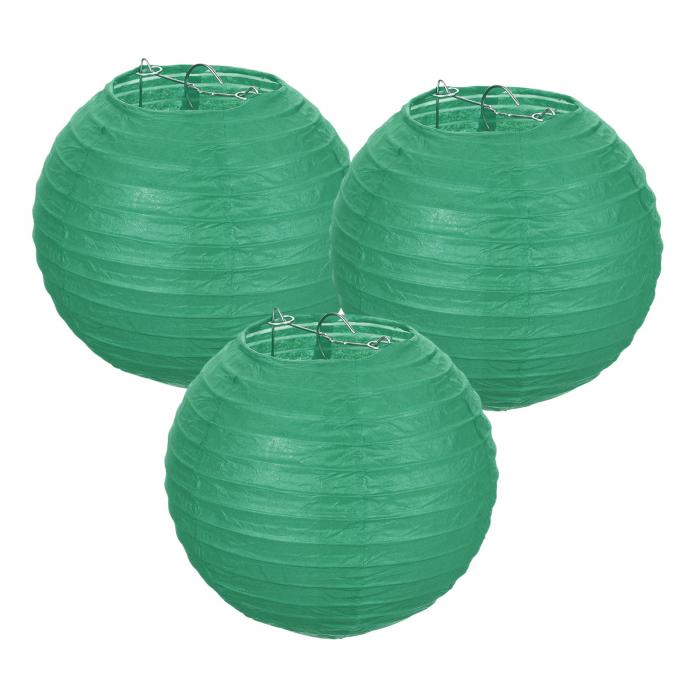 PATIKIL 丸型紙ランタン 15cm/6