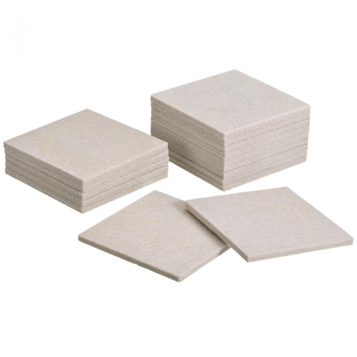 家具スライダー スクエア 自己粘着フェルト 家具パッド フロアプロテクター 家具の脚 椅子の脚 堅木張..