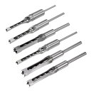 角穴ドリルビット 木材用 6.4 mm 8 mm 9.5 mm 12.7 mm 14 mm 16 mm 中空チゼルモルタイザー オージェスパーカッターツール 木...