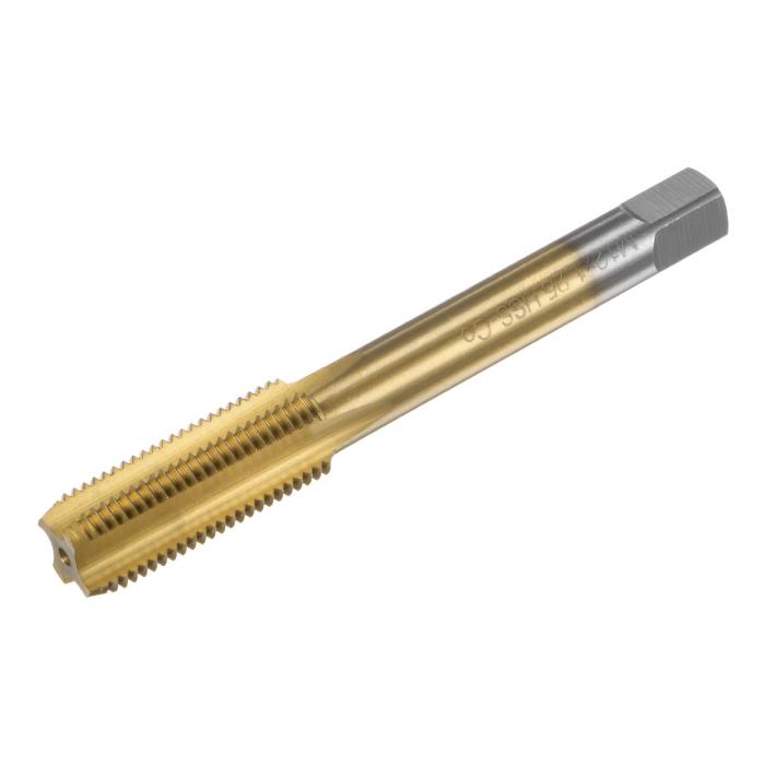 メートルねじタップ ネジマシンタップ タップねじ切りタッピング補修工具 H2チタンコート HSS-CO M35高速度鋼 ストレートフルート マシンスクリュー 機...