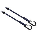PATIKIL バッジランヤード フック付き 26 cm 2個 編みこみ リストキーチェーンストラップ 調節可能なコードロック 鍵 財布 アウトドア用 ダークブ...
