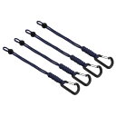 PATIKIL バッジランヤード フック付き 26 cm 4個 編みこみ リストキーチェーンストラップ 調節可能なコードロック 鍵 財布 アウトドア用 ダークブ...