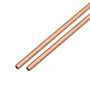 銅丸管パイプ 外径5mm×内径3 mm 長さ500mm 2個