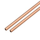 銅丸管パイプ 外径6mm×内径5mm 長さ500mm 2個