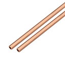 銅丸管パイプ 外径6mm×内径3 mm 長さ500mm 2個