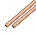銅丸管パイプ 外径7mm×内径5mm 長さ500mm 2個