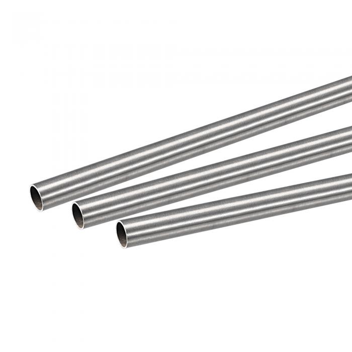 丸管 304ステンレス鋼 9 mm外径 0.8 mm壁厚さ 250 mm長さ 3個