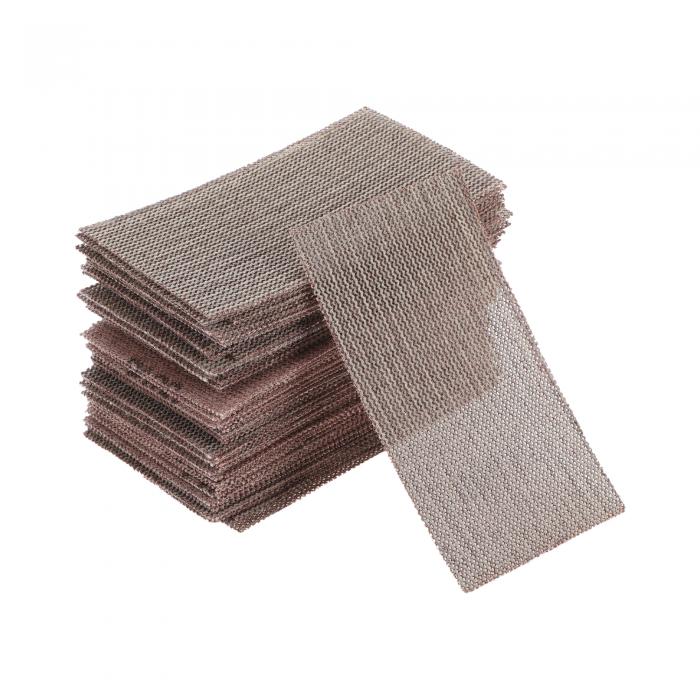 HOPESPANNER 3×5インチのサンディングメッシュマイクロメッシュフックアンドループサンディングディス..