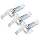 トグルラッチ 131mm 亜鉛メッキ スプリングスチールフック付き 3個