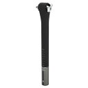 HEROFFIX 1 Pc ロードバイク MTB BMX バイク シートポスト 5度オフセット バイクサドルポスト シートチューブ 31.6x350mm マットブラック カーボンファイバー(4)