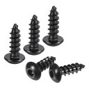 六角ソケットセルフタッピングねじ 炭素鋼 木 ネジ 六角ボルト 機械備品 M5 x 16 mm 100個