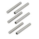 円筒形ダウエルピン 304ステンレス鋼 M4メススレッド 6mm x 50mm 6個入り(4)