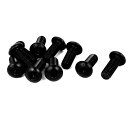 六角穴付きネジ M10x25mm 10.9合金鋼 ボタンヘッド 機械ボルト 10個入り