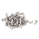 カウンターボルト ステンレススチール マシンスクリュー フラットヘッドスクリュー M3x8mm 50個入り