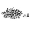プラスパンヘッドネジ パンヘッドナットとワッシャー 304ステンレススチール M4 x 12mm 30セット