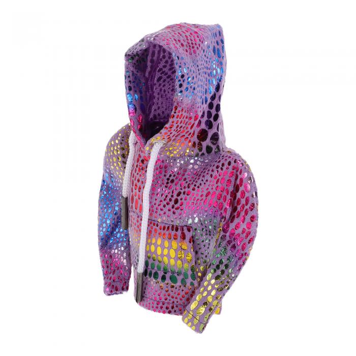 HEROFFIX 1個のギアシフトノブカバー スティックシフトハンドルプロテクター ブライトフーディースタイル パープルファ-ブリック(2)