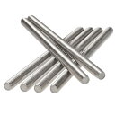 フルスレッドロッド 304ステンレス鋼 右ねじ 12個 M8 x 130 mm