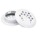 円形パティオベント 29 mm ステンレス鋼 円形通気孔 メッシュホールルーバー キッチン バスルームキャビネット用 20個 ホワイト