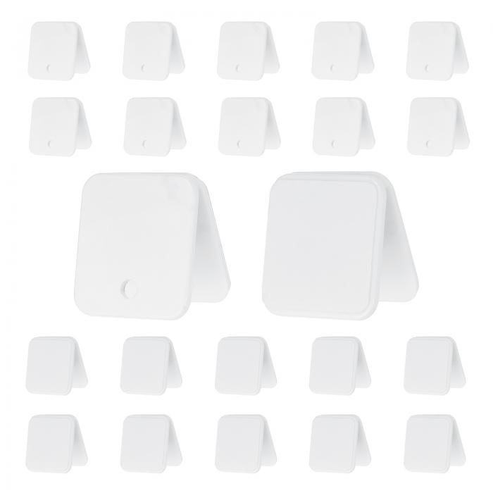 PATIKIL セルフアドヒーシブクリップ 36個のプラスチック製長方形タペストリーハンガースティッキーク..