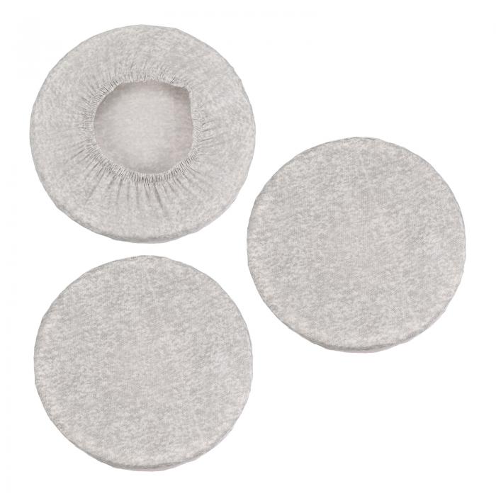 PATIKIL スツールカバー ラウンド型 3個セット エラスティック バースツールカバー 洗える シートクッ..