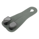 HEROFFIX 財布 バッグ 鍵 水筒 買い物袋用の1個入りの車のシートヘッドレストフック 頑丈な車のシートバックオーガナイザーフック グレーのフェイクレザー 17x7.7cm