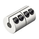 シャフトカップリング 7mm-8mm 25mmx40mm カプラー アルミ合金 ジョイントモーター 3Dプリンター用 CNCマシン用 DIYエンコーダー用(4)