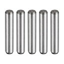 ノックピン 熱処理合金鋼 明るい仕上がりと正確な位置合わせ 余分な硬度用 6 mm x 1-6 mm 5個入り