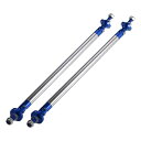 ACROPIX ユニバーサル 17-19cm 170mm 調整可能 アルミニウム合金 フロントバンパーリップ スプリッターディフューザーストラットロッドタイバー...