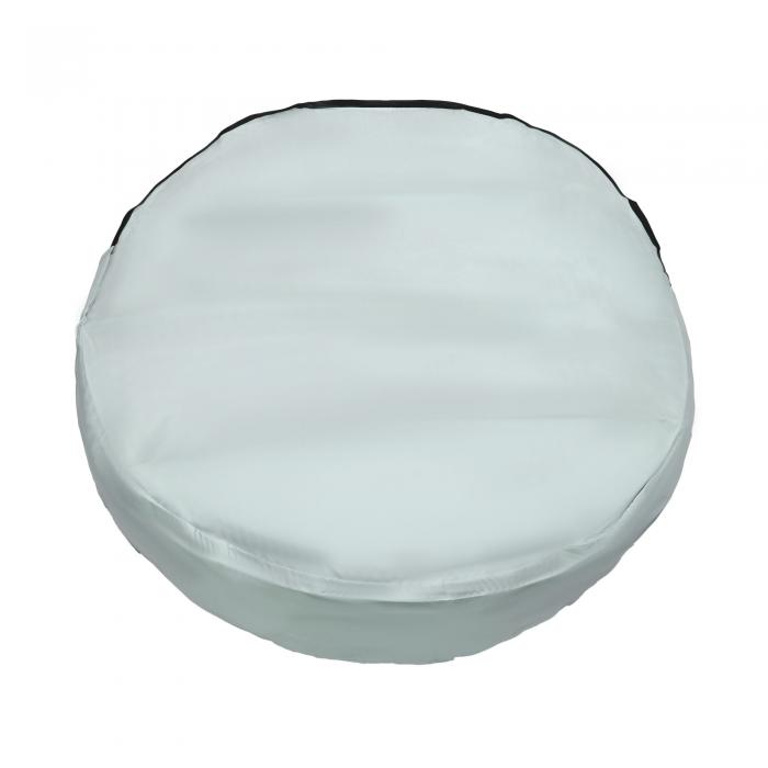 Hihaha タイヤカバー タイヤトート / 車用タイヤトート / 耐久性のある210DオックスFordに対応生地 82cm 幅 68.5cm 高さ タイヤ径 56.35?65.8cmに適合 / 1 Pc グレー