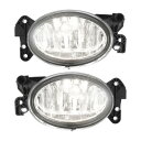 A ABSOPRO 運転用フォグランプ 1698201556 1698201656 Mer cedesに対応 CLK-Classに対応 2006-2009 アルミニウム プラスチック ホワイト