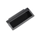 キャビネットドアハンドル フラッシュプル式 プラスチック素材 91mm x 43mm x 19mm ブラック