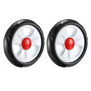 ホイール プラスチックスイベルプーリホイール 直径139mm シングルホイール 6mm取付穴 2個入り