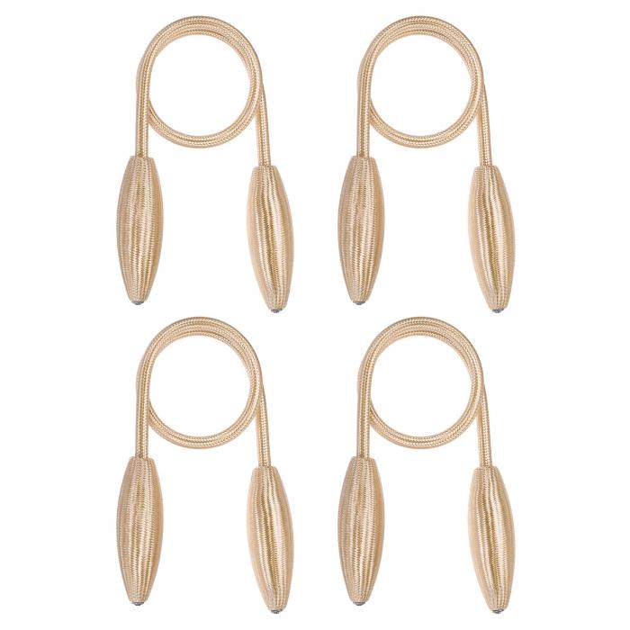 PATIKIL カーテンタイバッククリップ 4個入り クリエイティブな装飾品 ウィンドウドレープツイ ストタ..