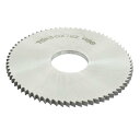 スリッターソー 75mm x 22mm x 3mm 72ペグの歯 HSS 手工具
