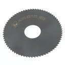チップソー スリッティングソウ スリッターのこぎり 切削工具 72歯 HSS 8cm x 0.06cm x 2.2cm