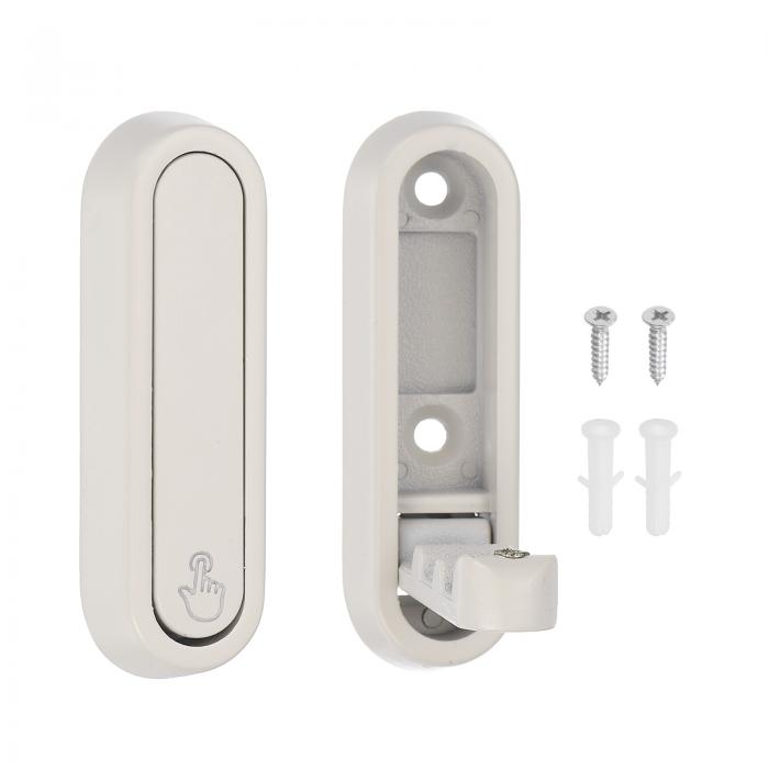 2個折りたたみコートフック、2.87インチの重い折りたたみ式壁フック丸型壁掛けタオルフック、浴室、キッチン、玄関、クローゼット用の省スペース、グレー